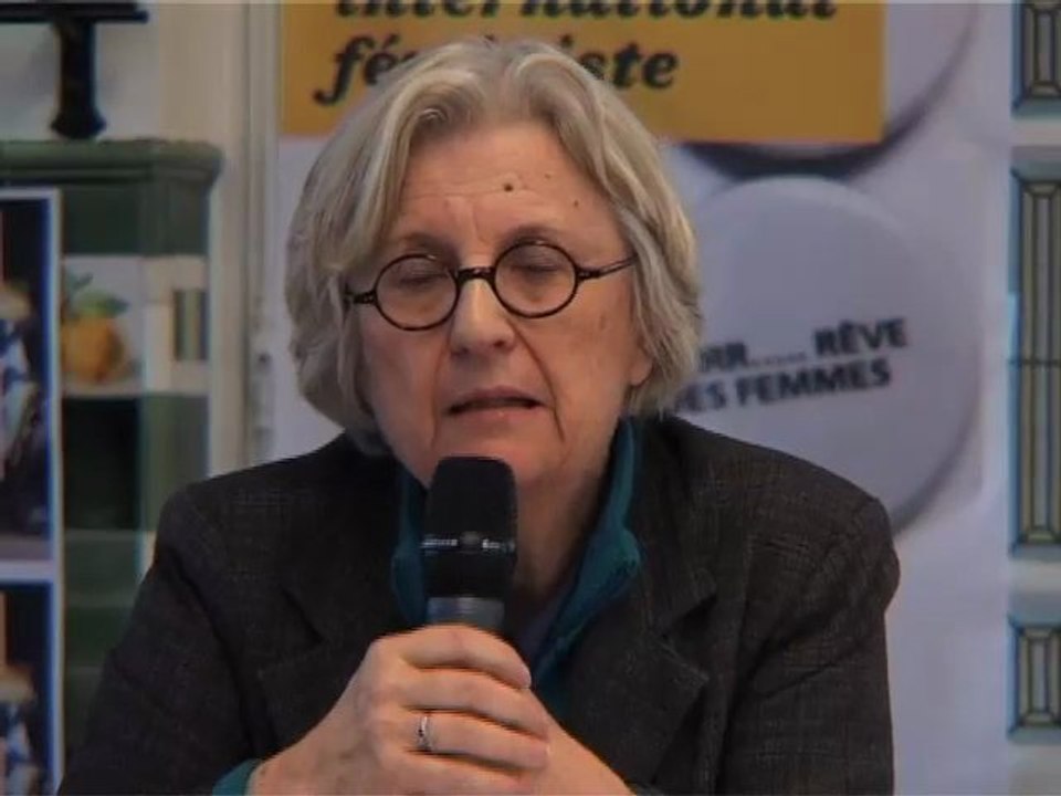 Les enjeux du congrès international féministe Martine Storti