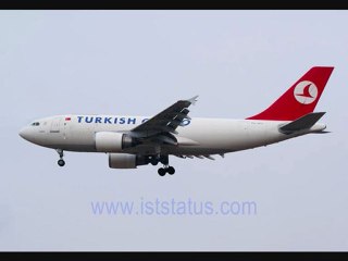 THY A310 GAZ KOLU TAKILI KALDI
