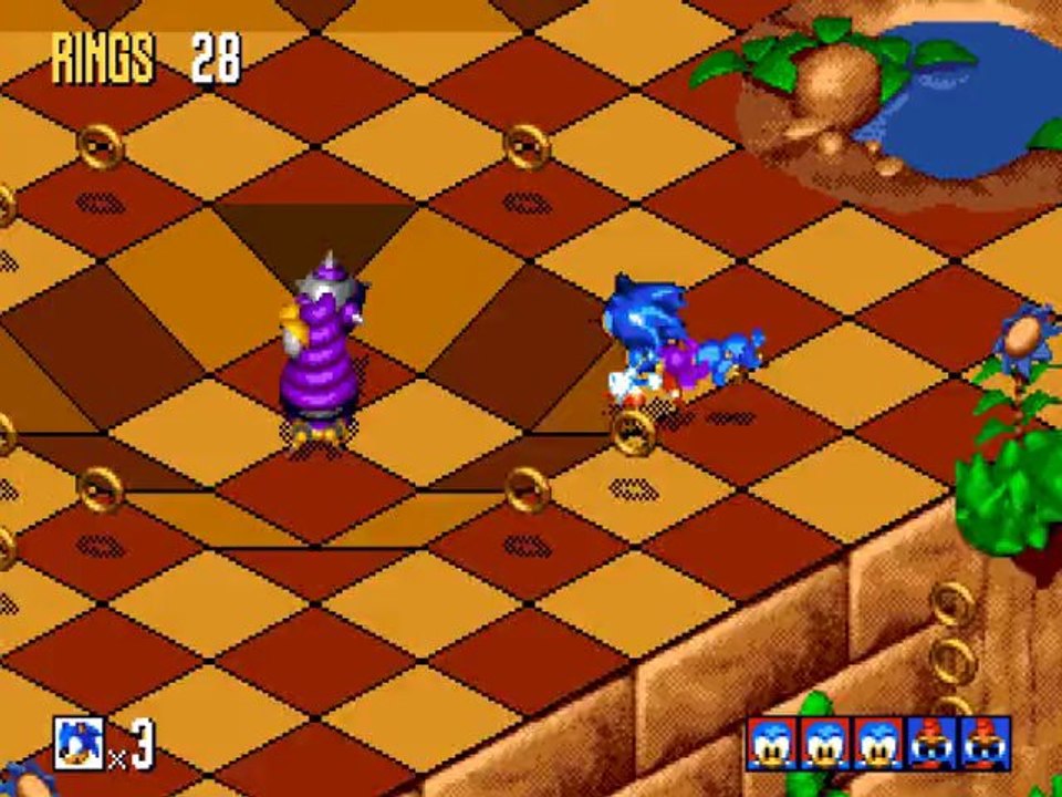 Vidéo Test sur Sonic 3D Flickies Island