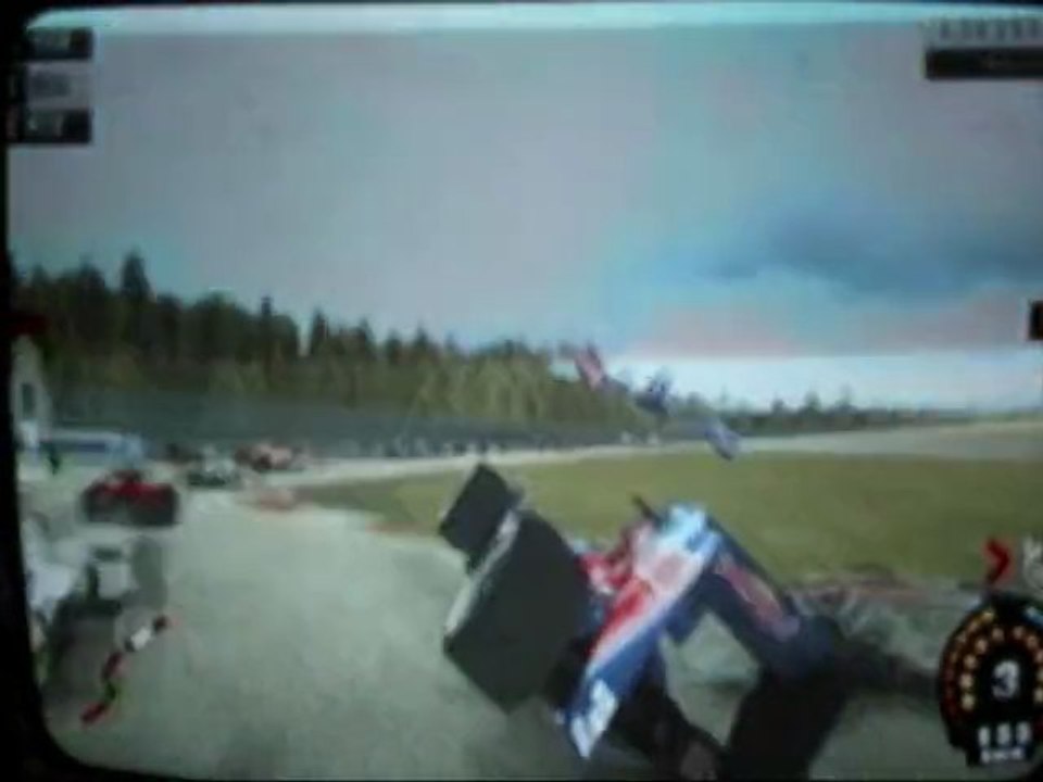 Accidents au jeu F1 2009