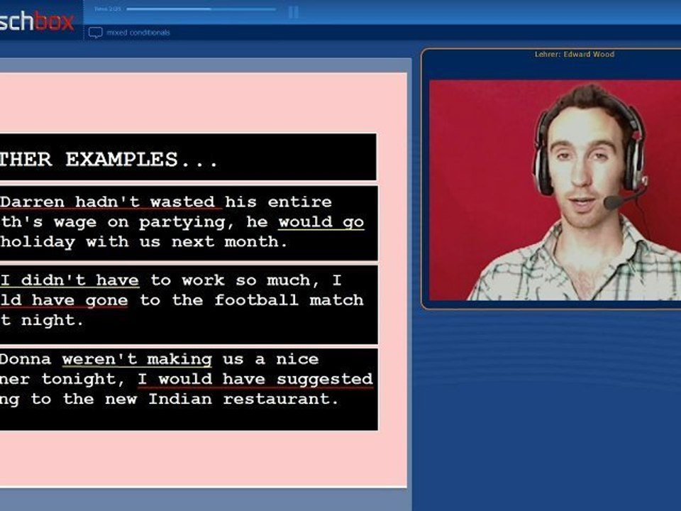 Mixed Conditionals. Englishbox.