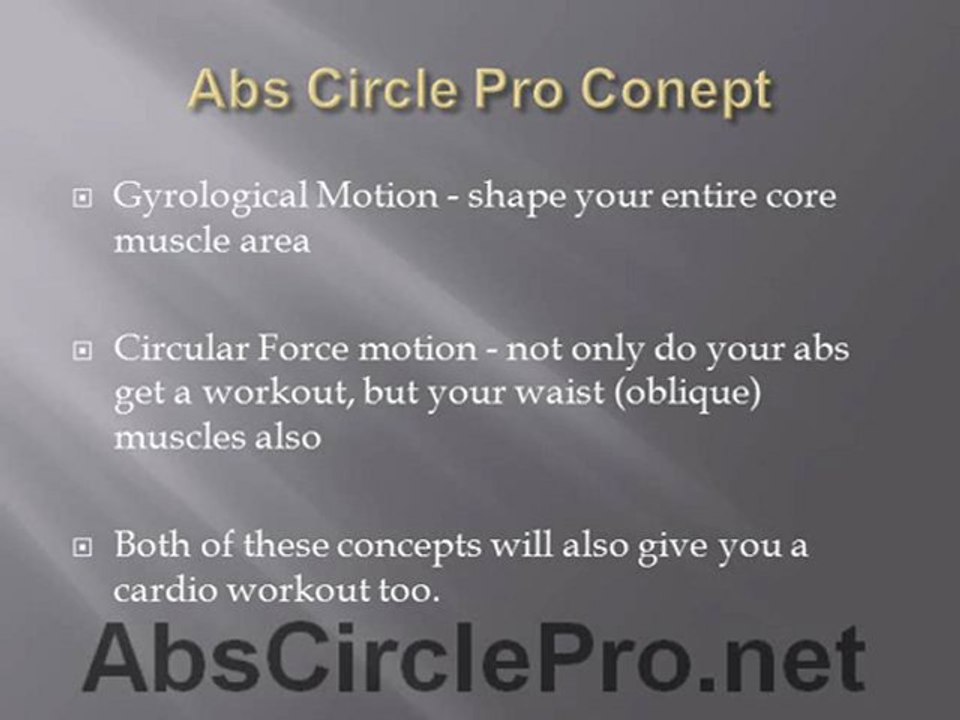 Abs Circle Pro Overview