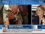 BFM tv le 21 02 2011 Brigitte Bardot...B R A V O Brigitte !