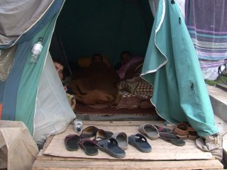 Life on the margins for Greece's migrant labourers