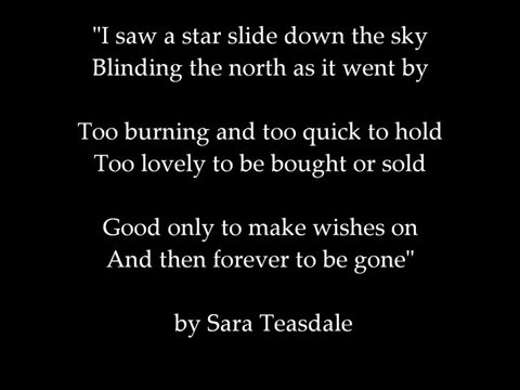 Sofiya sings poem of Sara Teasdale/Sofiya śpiewa wiersz Sary