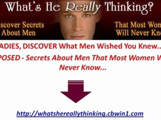 What's He Really Thinking? Discover the Secrets to Men