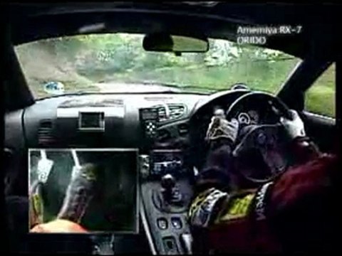 Touge battle Skyline GTR vs rx7