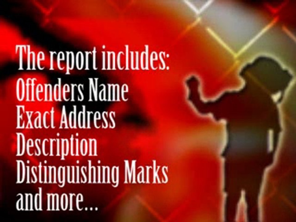 Reports Of Sex Offenders