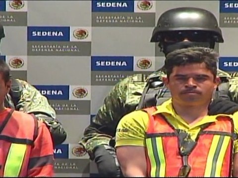 Mexican army presents US agent's alleged killers