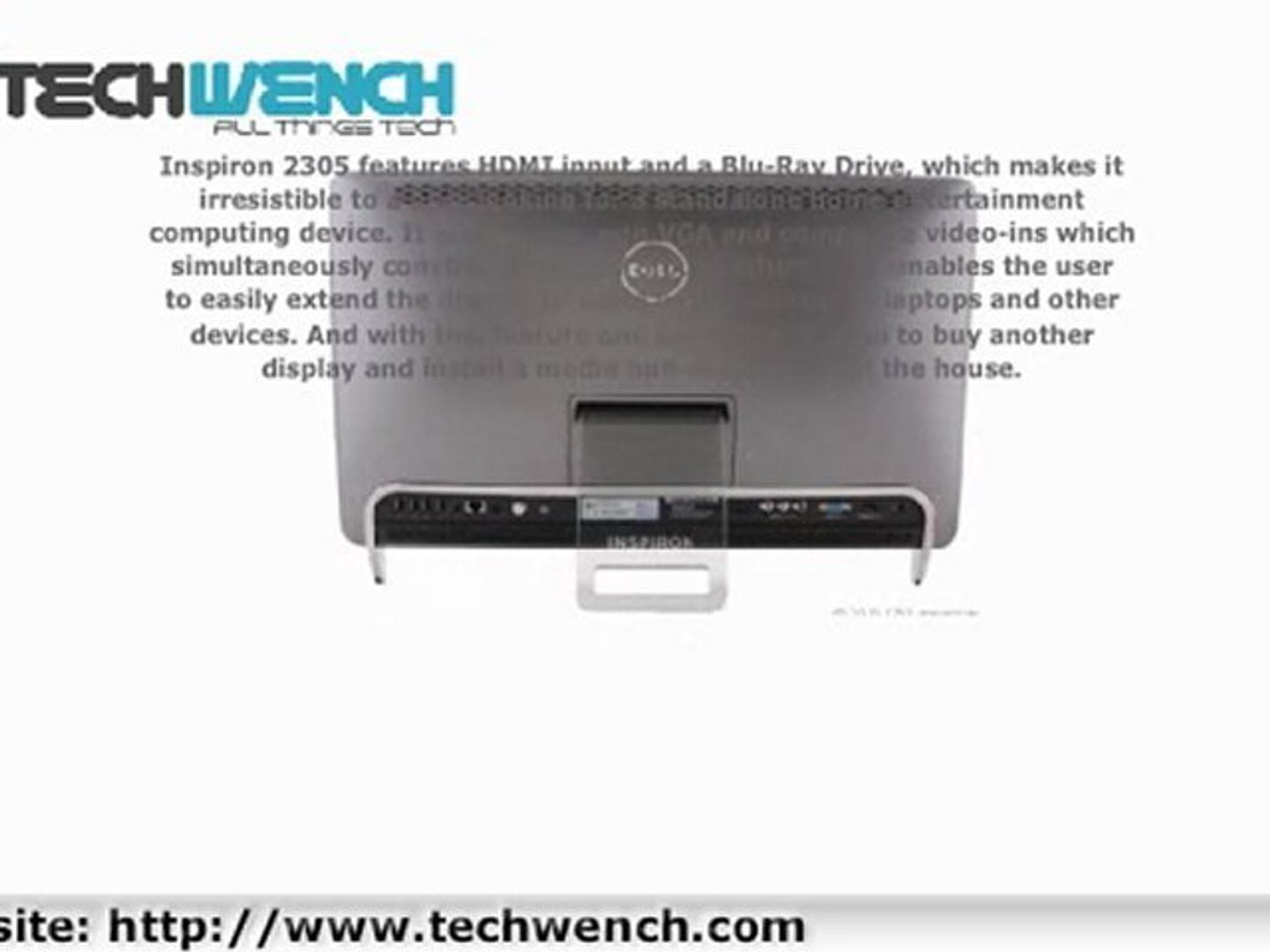 Dell Inspiron One 2305 Video Dailymotion