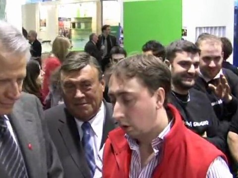 Dominique de Villepin visite le Salon de l'Agriculture