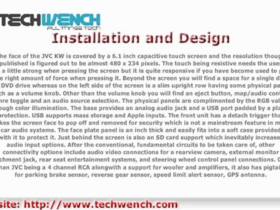 JVC KW-NT3HDT