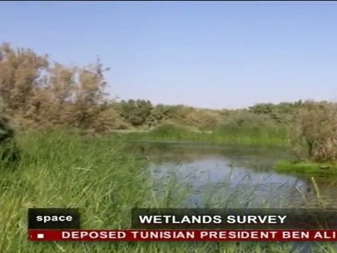 Satellite et zones humides-Emission Space-Euronews