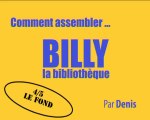 Comment assembler la bibliothèque BILLY d'IKEA - 4/5