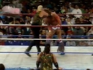 Classic Wrestling - Brian Knobbs vs Ultimate Warrior - '92