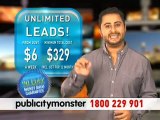 Publicity Monster TV Commercial, Unlimited Leads from $6