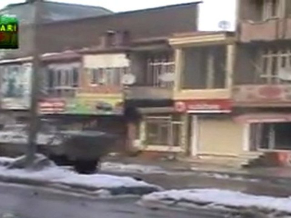Yüksekova'da Katliam Girişine Protesto