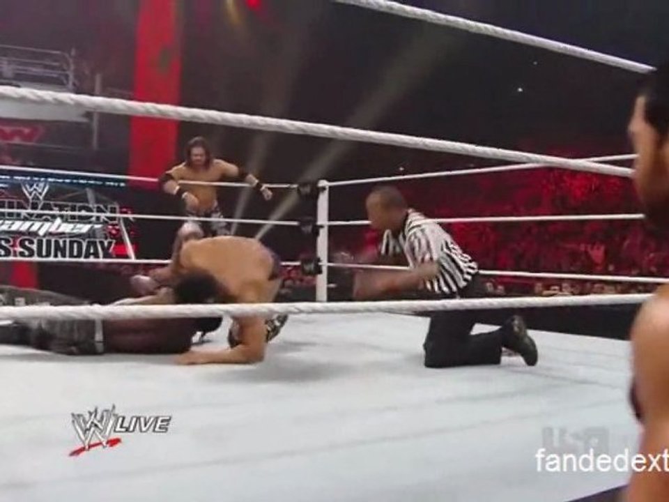 John Morrison & R-Truth vs. David Otunga & Michael McGillicu