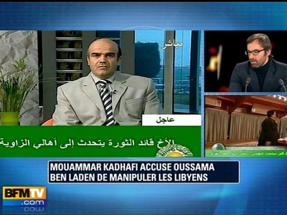 Analyse du discours de Mouammar Kadhafi