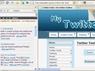 My Twitter Toolbox Presents Twitbin