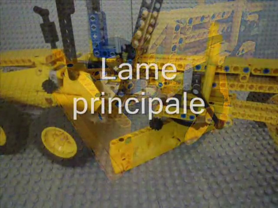 Niveleuse Lego Technic Concours SeTechnic #9