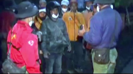 Indonesia - La cenere del vulcano Merapi