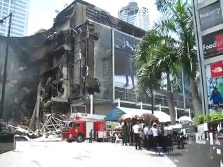 Thailandia - I resti del Central World di Bangkok