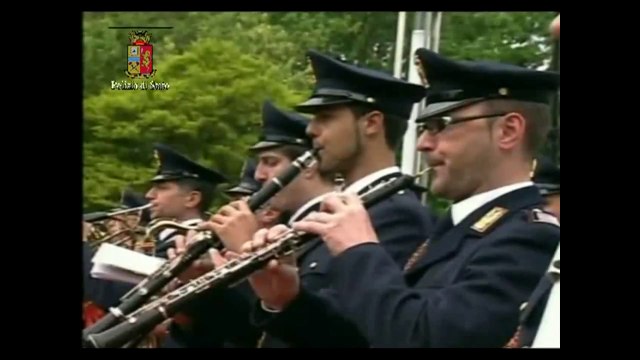 Festa della Polizia 2010- L'Inno nazionale da Bruxelles