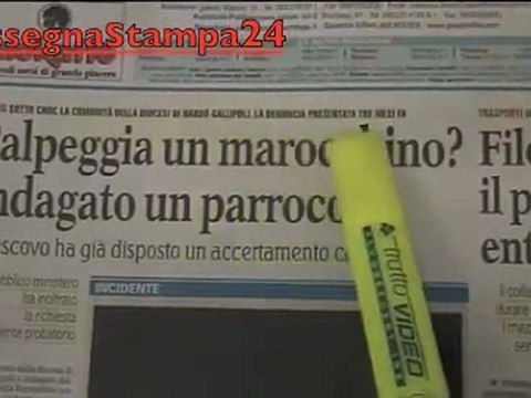 Leccenews24 Notizie dal Salento: rassegna stampa del 19 Gennaio