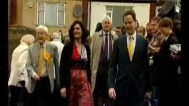 Gb - Nick Clegg al voto