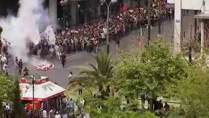 Grecia - Gli scontri di Atene tra manifestanti e forze dell'ordine 5