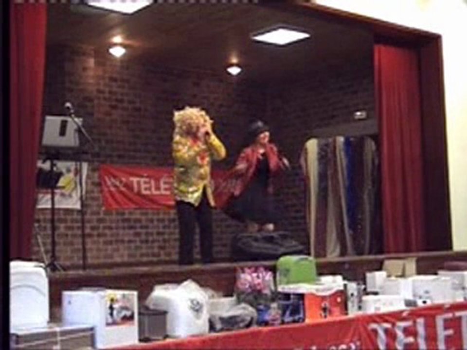 Anny  Charly Show au Téléthon de Dannes 2010