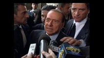 Berlusconi commenta l'intervento del Presidente Napolitano