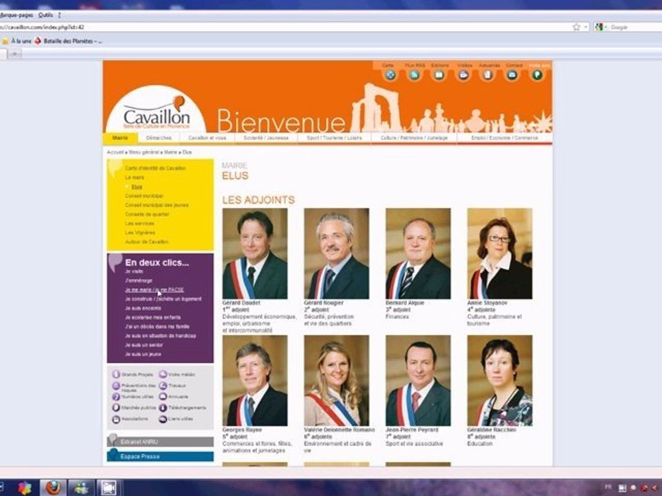 Cavaillon.com - le test