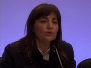 Lazio - Polverini presidente, prima conferenza stampa