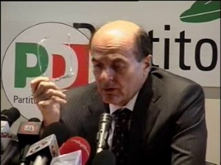 Bersani -  Ne vittoria ne sconfitta
