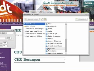 Didactitiel Webmaster Gestionnaire de fichiers