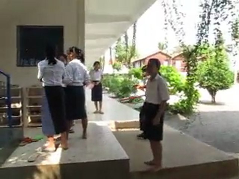 jeux de ballons pour les élèves de l'A.F.S.