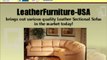 Quality Leather Sectional Sofas For Your Home