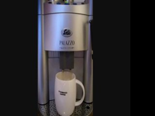 Kaffeevollautomat Solis Palazzo in Aktion