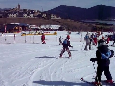 20110213 Clara à l'ESF Les Angles