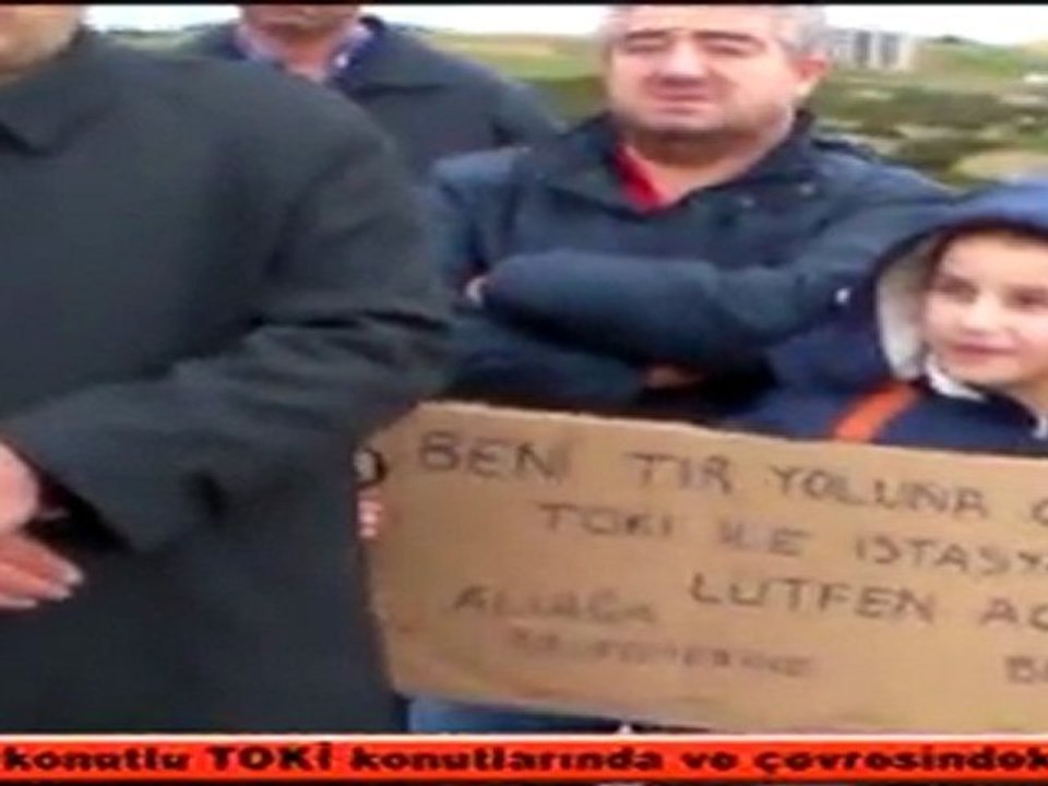 TOKİ SAKİNLERİ YOL İSTİYOR!