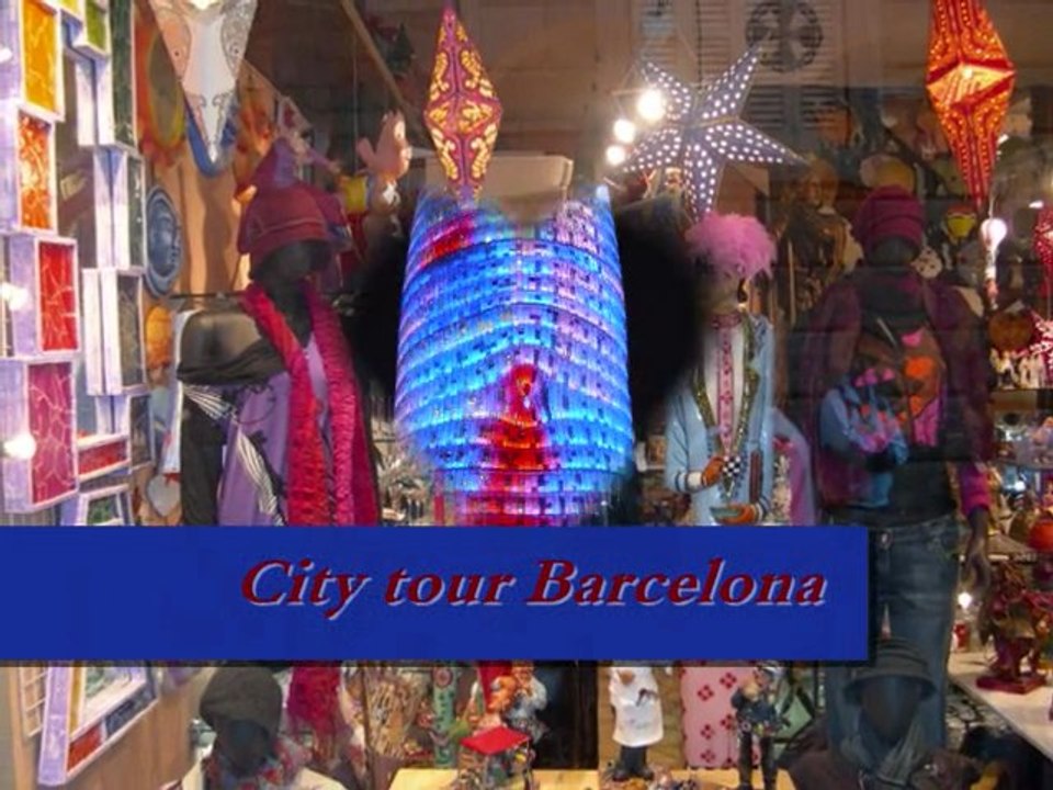 BARCELONA CITY TOUR SIGHTSEEING-BARCELONA HIGHLIGHTS-VIDEO