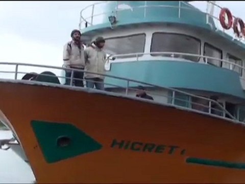 LİBYA'DAN DATÇA'YA GELEN TEKNE