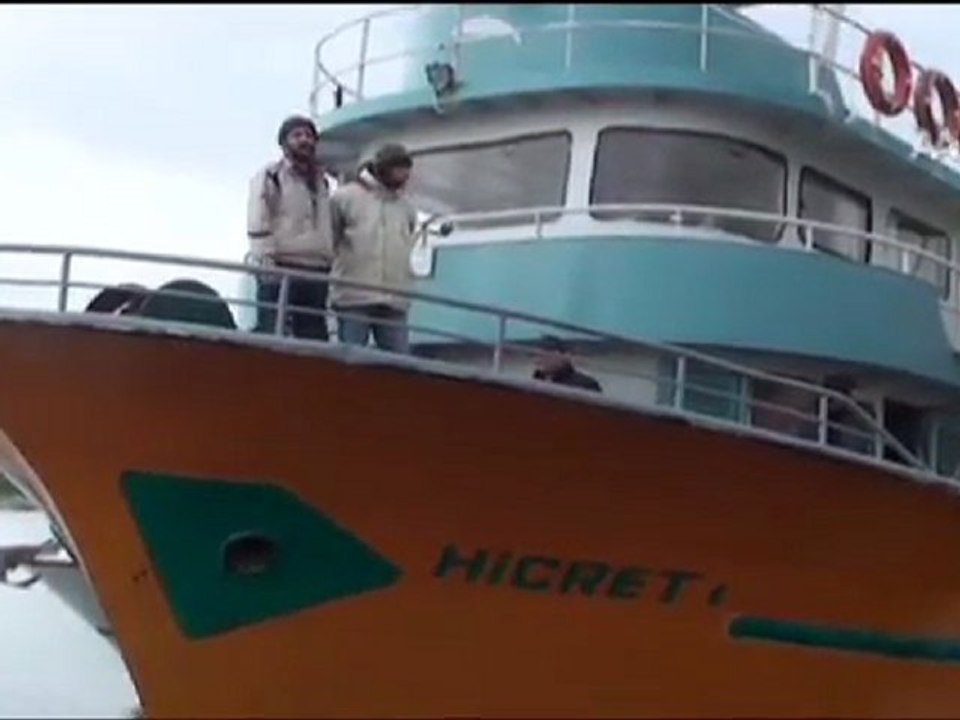 LİBYA'DAN DATÇA'YA GELEN TEKNE