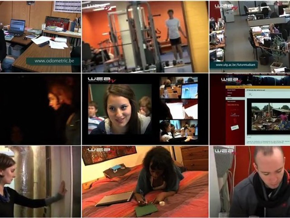 l'ULg lance sa WebTV