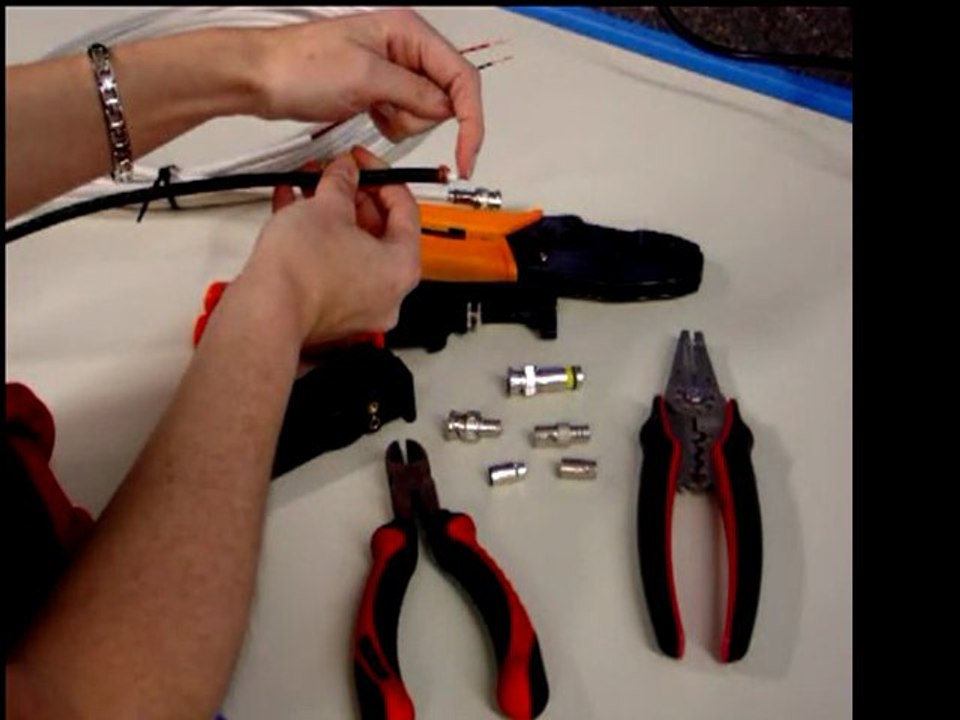 Security Camera Tools, Connectors and Cables