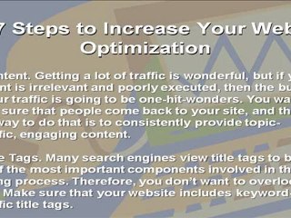 7 Steps to Boost Your Web Optimization 🚀