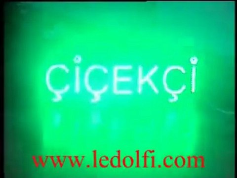 ÇİÇEKÇİ LED TABELA, IŞIKLI TABELA, ANİMASYONLU