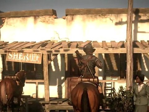 red dead redemption trailer francais video test rdr